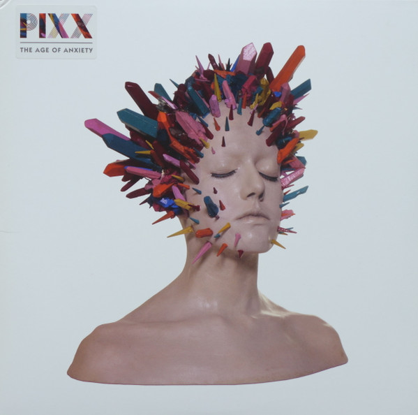PIXX – PIXX – AGE OF ANXIETY -COLOURED- RANDOMLY SELECTED BLUE, RED OR ORANGE