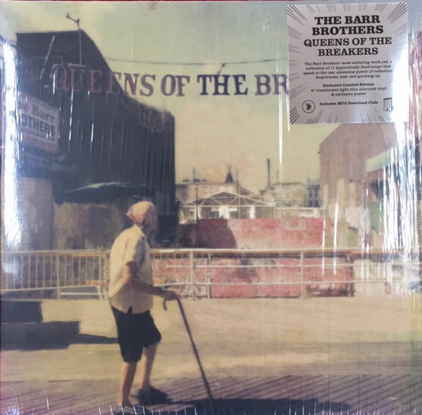 BARR BROTHERS – BARR BROTHERS – QUEENS OF THE BREAKERS .. BREAKERS, LIGHT-BLUE VINYL WITH DOWNLOAD CARD