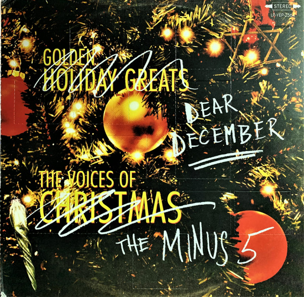 MINUS 5 – MINUS 5 – DEAR DECEMBER BLACK FRIDAY 2017, 12" VINYL GATEFOLD WITH 12 CUTOUTS