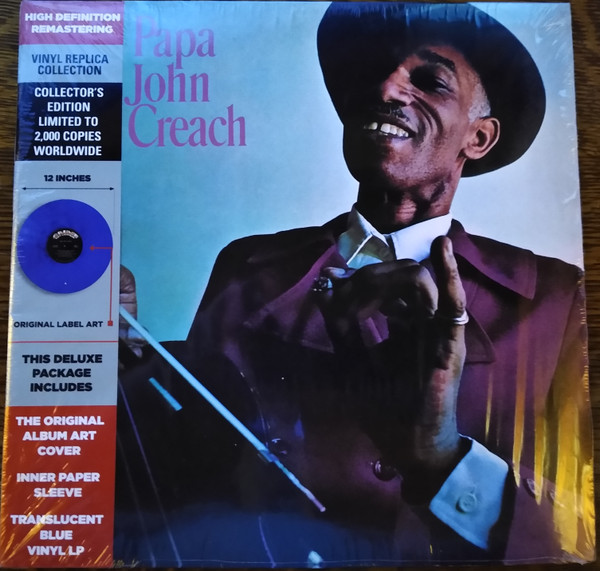 PAPA JOHN CREACH – PAPA JOHN CREACH – PAPA JOHN CREACH BLUE VINYL