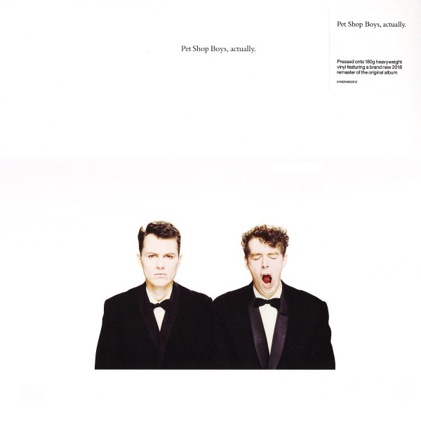 PET SHOP BOYS – PET SHOP BOYS – ACTUALLY (180 GR 12")