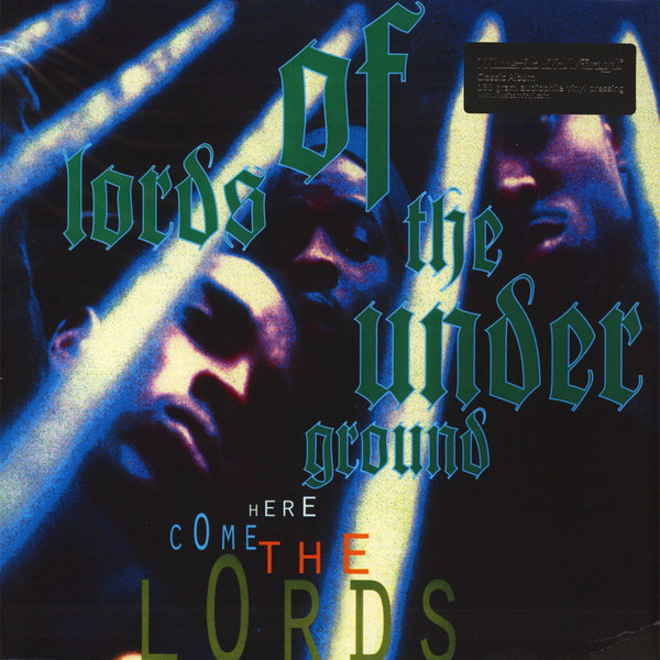 LORDS OF THE UNDERGROUND – LORDS OF THE UNDERGROUND – HERE COME THE LORDS 180GR/INSERT/BLACK VINYL