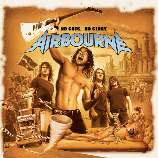 AIRBOURNE – AIRBOURNE – NO GUTS. NO GLORY. 180G
