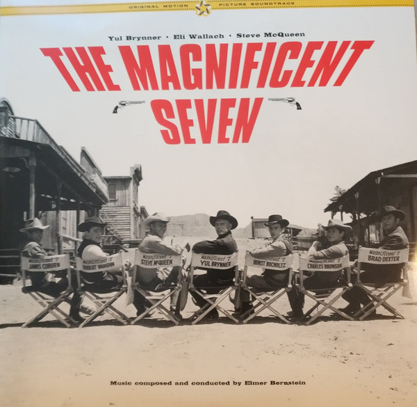BERNSTEIN, ELMER – BERNSTEIN, ELMER – MAGNIFICENT SEVEN .. SEVEN / COMPLETE ORIGINAL SOUNDTRACK / 180GR.