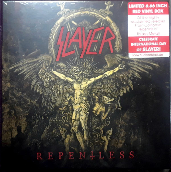 SLAYER – SLAYER – REPENTLESS INCL. SIX BLACK 6.66" VINYL SINGLES