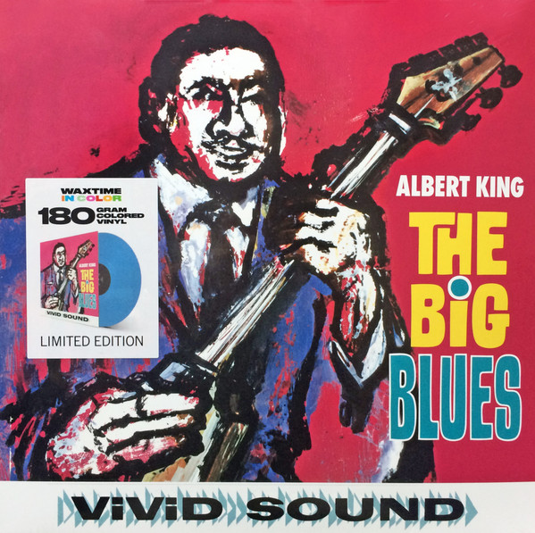 ALBERT KING – ALBERT KING – BIG BLUES BLUE VINYL/ 180GR./ 2 BONUS TRACKS