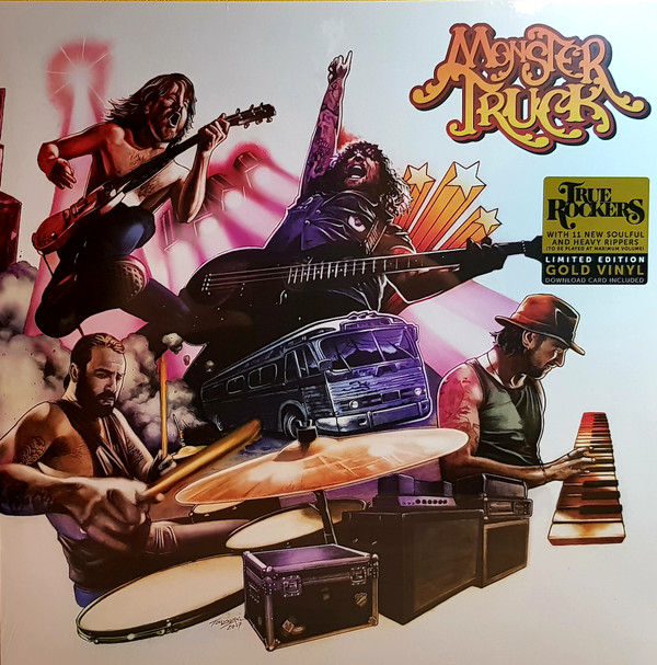 MONSTER TRUCK – MONSTER TRUCK – TRUE ROCKERS 180GR. / GOLD COLOURED VINYL / GUEST FT. DEE SNIDER