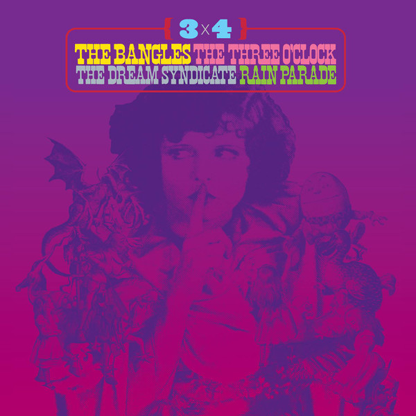 V/A – V/A – 3 X 4 PSYCHEDELIC SWIRL COLORED VINYL