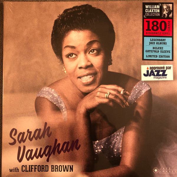 VAUGHAN, SARAH – VAUGHAN, SARAH – SARAH VAUGHAN WITH CLI... ..CLIFFORD BROWN/ PHOTOGRAPHS BY WILLIAM CLAXTON/180GR.