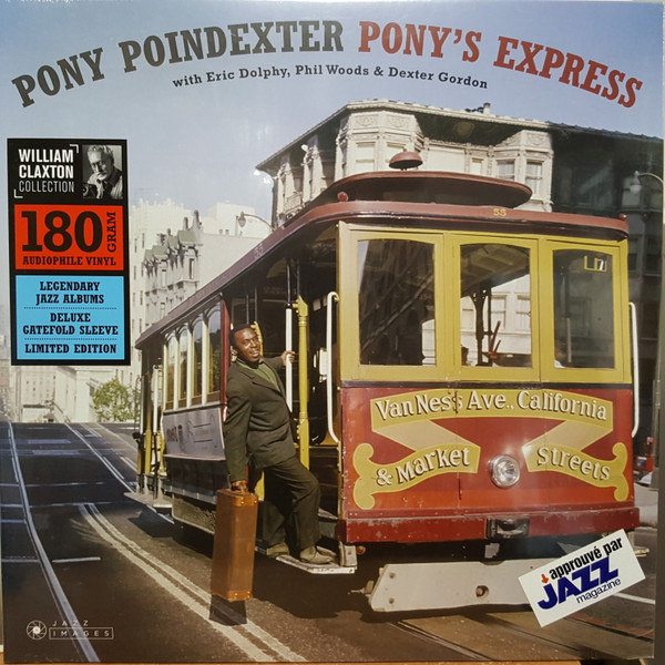 POINDEXTER, PONY – POINDEXTER, PONY – PONY'S EXPRESS 180GR./ 1 BONUS TRACK/ WILLIAM CLAXTON COLLECTION