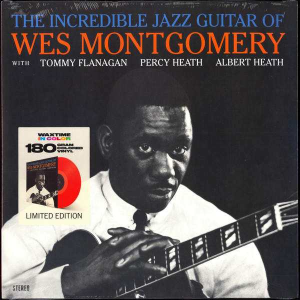 MONTGOMERY, WES – MONTGOMERY, WES – INCREDIBLE JAZZ GUITAR... .. OF WES MONTGOMERY/ 180GR./ RED VINYL