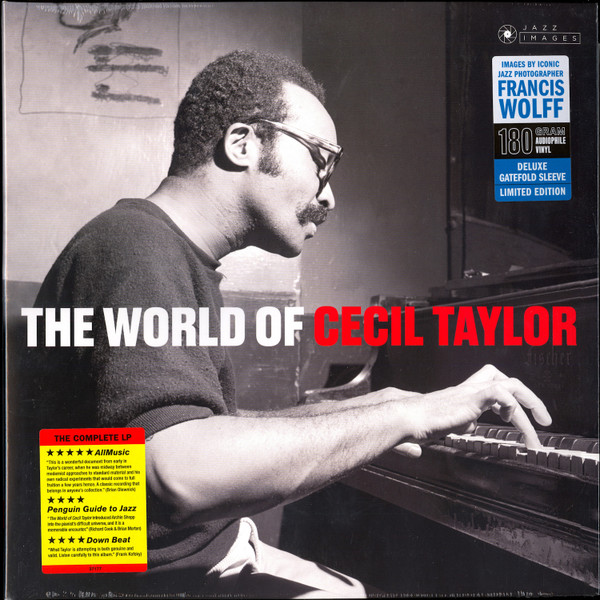 TAYLOR, CECIL – TAYLOR, CECIL – WORLD OF CECIL TAYLOR 180GR./ GATEFOLD EDITION/ IMAGES BY FRANCIS WOLFF