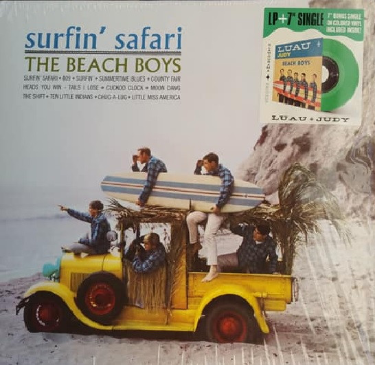 BEACH BOYS – BEACH BOYS – SURFIN' SAFARI 7"+LP RED 180G