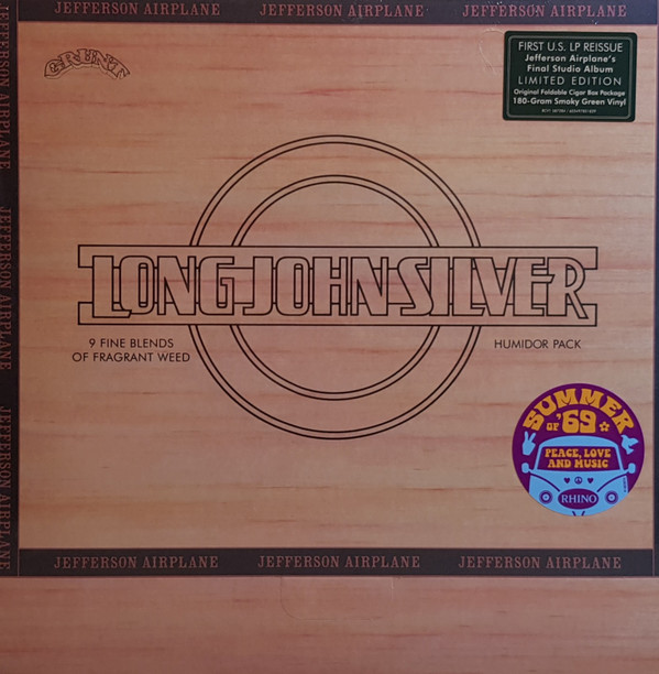 JEFFERSON AIRPLANE – JEFFERSON AIRPLANE – LONG JOHN SILVER (180 GR 12" COLOUR-LTD.)