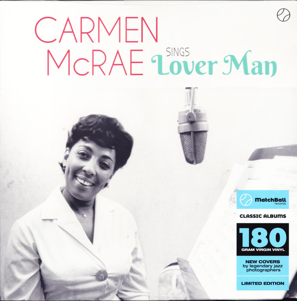 MCRAE, CARMEN – MCRAE, CARMEN – SINGS LOVER MAN AND OT... .. AND OTHER BILLIE HOLIDAY CLASSICS / 180GR.