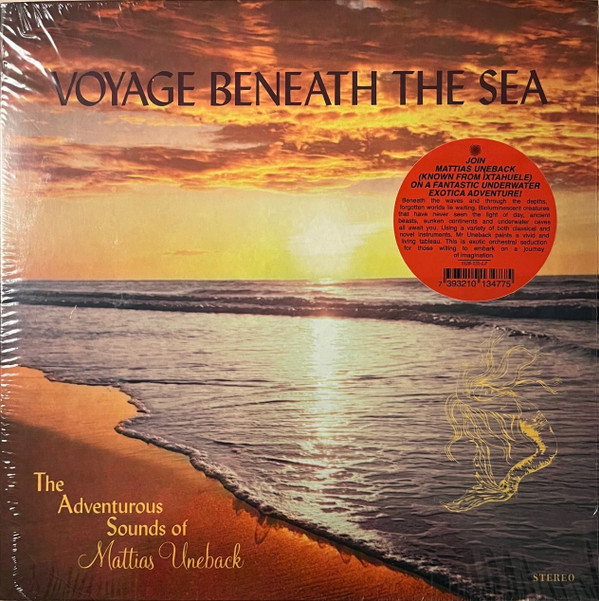 UNEBACK, MATTIAS – UNEBACK, MATTIAS – VOYAGE BENEATH THE SEA .. BENEATH THE SEA / CLEAR BLUE VINYL