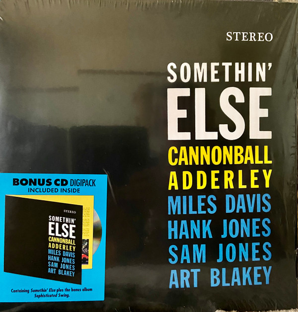 ADDERLEY, CANNONBALL – ADDERLEY, CANNONBALL – SOMETHIN' ELSE 180GR. +BONUS CD INCL.BONUS ALBUM SOPHISTICATED SWING