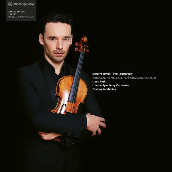 ROTH, LINUS | LONDON S... – ROTH, LINUS | LONDON S... – VIOLIN CONCERTOS (VINYL) WORKS BY TCHAIKOVSKY/SHOSTAKOVICH / 180GR.