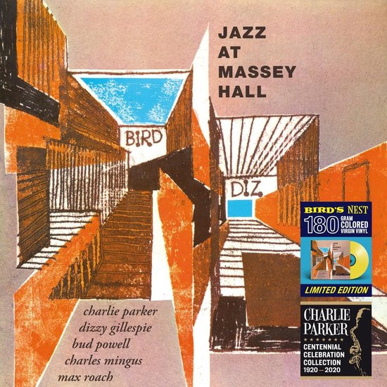 PARKER, CHARLIE – PARKER, CHARLIE – JAZZ AT MASSEY HALL 180GR. YELLOW VINYL