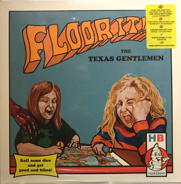 TEXAS GENTLEMEN – TEXAS GENTLEMEN – FLOOR IT!!! TRI-COLOUR VINYL