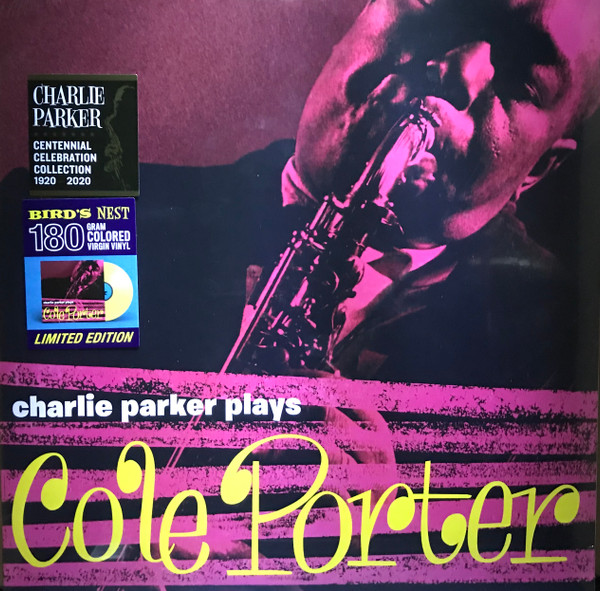 PARKER, CHARLIE – PARKER, CHARLIE – PLAYS COLE PORTER 180GR. YELLOW VIRGIN COLORED VINYL - 4 BONUS TRACKS