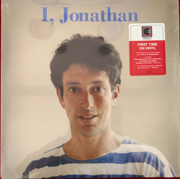 RICHMAN, JONATHAN – RICHMAN, JONATHAN – I, JONATHAN 1992 ALBUM, FIRST TIME ON VINYL