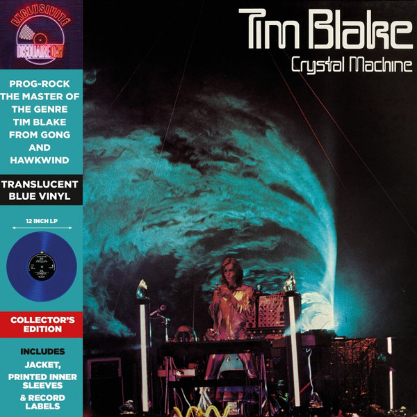 BLAKE, TIM – BLAKE, TIM – CRYSTAL MACHINE RSD 20 / TRANSLUCENT BLUE VINYL