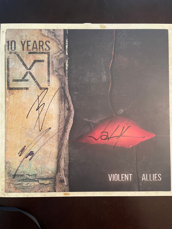 TEN YEARS – TEN YEARS – VIOLENT ALLIES CLEAR VINYL / 180GRAM