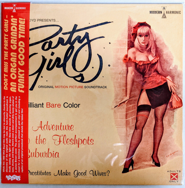 BOYD, WHIT -COMBO- – BOYD, WHIT -COMBO- – PARTY GIRLS GOLD VINYL / INCLUDES PRESSBOOK REPLICA INSERT