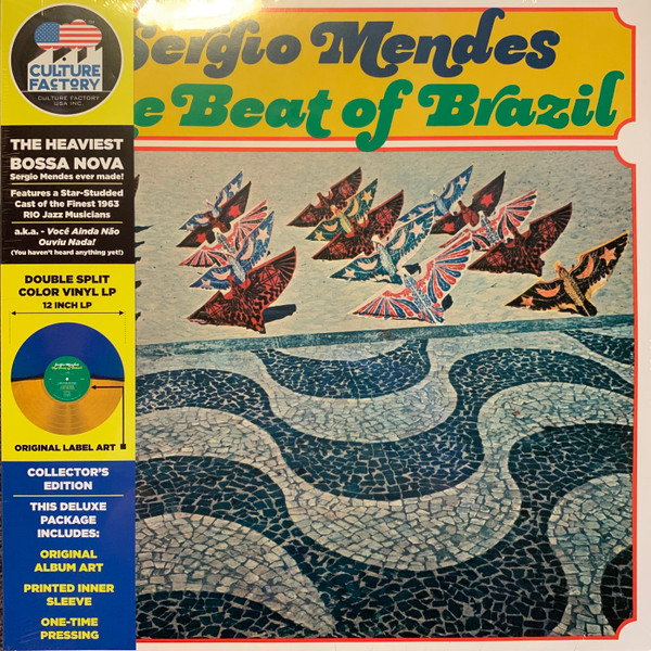 MENDES, SERGIO – MENDES, SERGIO – BEAT OF BRAZIL YELLOW/GREEN VINYL