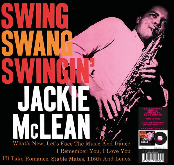 MCLEAN, JACKIE – MCLEAN, JACKIE – SWING, SWANG, SWINGIN' .. SWINGIN' / 180GR.