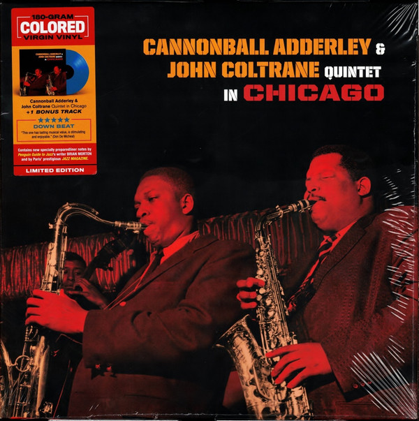 ADDERLEY, CANNONBALL &... – ADDERLEY, CANNONBALL &... – QUINTET IN CHICAGO .. CHICAGO /180GR. BLUE VINYL / 1 BONUS TRACK