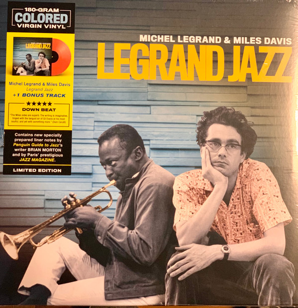 LEGRAND, MICHEL & ... – LEGRAND, MICHEL & ... – LEGRAND JAZZ 180GR. RED VIRGIN VINYL / 1 BONUS TRACK