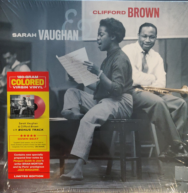 VAUGHAN, SARAH – VAUGHAN, SARAH – SARAH VAUGHAN & CL... .. VAUGHAN & CLIFFORD BROWN /180GR. PURPLE/1 BONUS TR.