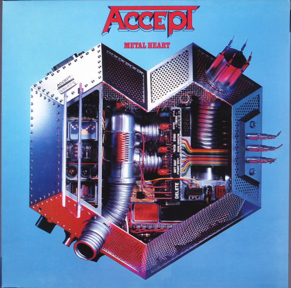 ACCEPT – ACCEPT – METAL HEART 180GR./INSERT/BLACK VINYL
