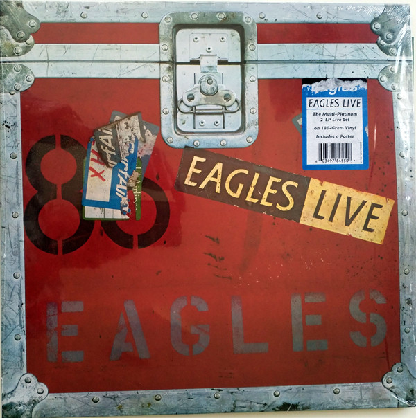 EAGLES – EAGLES – EAGLES LIVE (140 GR 12"-LTD.)