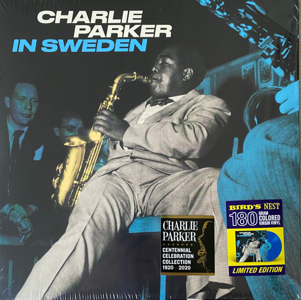 PARKER, CHARLIE – PARKER, CHARLIE – IN SWEDEN 180GR. -BLUE VINYL-