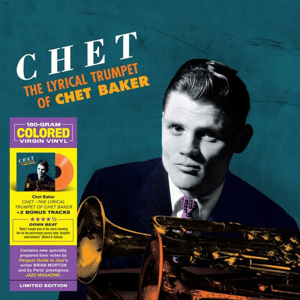 BAKER, CHET – BAKER, CHET – LYRICAL TRUMPET .. TRUMPET /ORANGE VINYL/180GR./1 BONUS TRACK