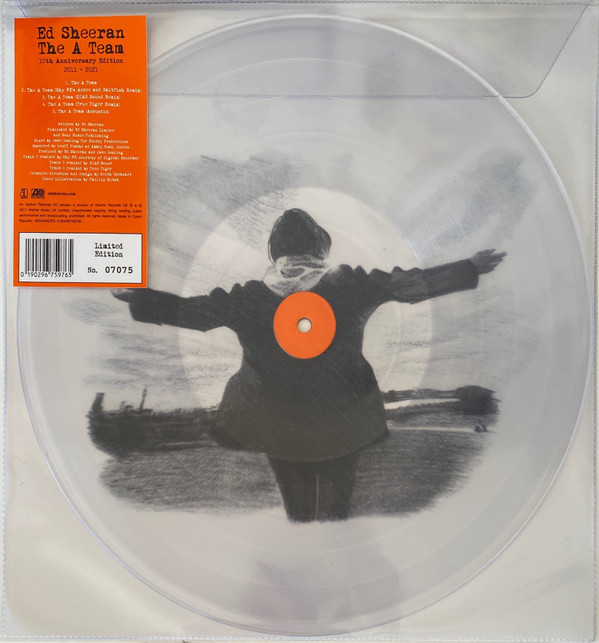SHEERAN,ED – SHEERAN,ED – THE A-TEAM (140 GR 12" CLEAR-LTD.)