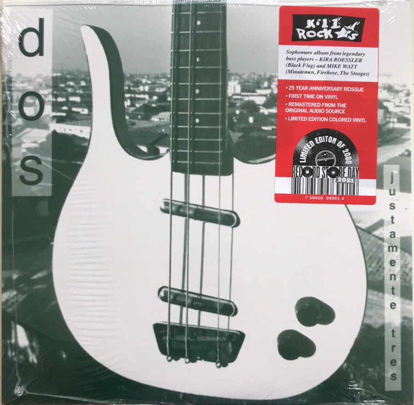 DOS – DOS – JUSTAMENTE TRES ..TRES / RSD 21 / TEAL VINYL