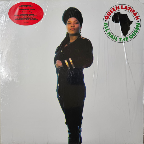 QUEEN LATIFAH – QUEEN LATIFAH – ALL HAIL THE QUEEN QUEEN.. / RED TRANSLUCENT VINYL