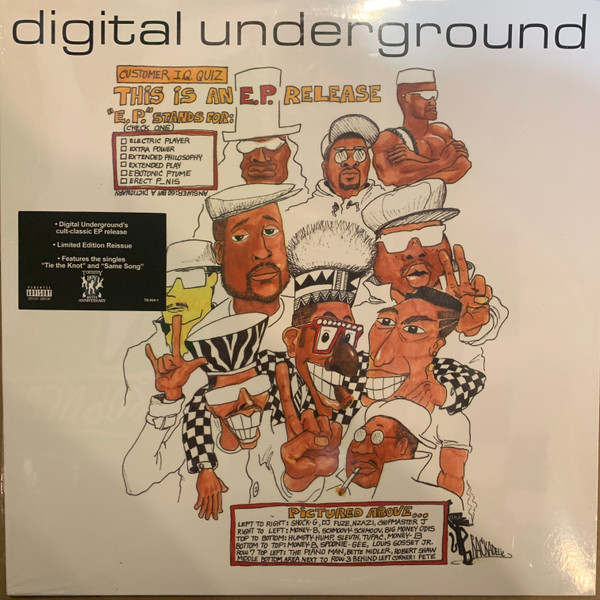 DIGITAL UNDERGROUND – DIGITAL UNDERGROUND – THIS IS AN E.P. RELEASE .. RELEASE