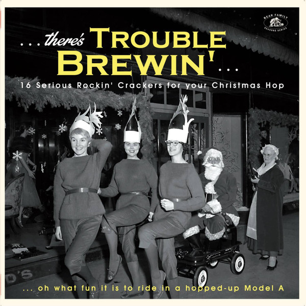 V/A – V/A – THERE'S TROUBLE BREWIN' .. TROUBLE BREWIN' / GREEN VINYL / INCL. XMAS POSTCARD