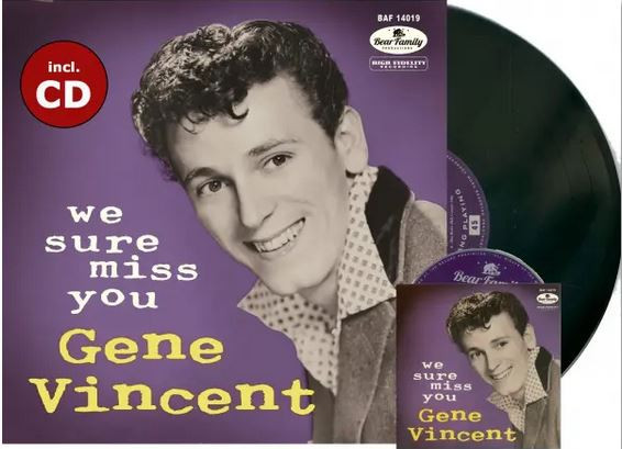 VINCENT, GENE – VINCENT, GENE – WE SURE MISS YOU 12PGS BOOKLET / 1956-1961 RECORDINGS