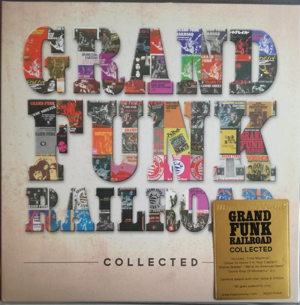 GRAND FUNK RAILROAD – GRAND FUNK RAILROAD – COLLECTED 180GR./GATEFOLD/GREATEST SONGS AND HITS