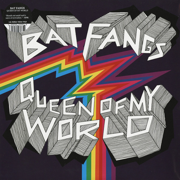 BAT FANGS – BAT FANGS – QUEEN OF MY WORLD .. WORLD / YELLOW VINYL