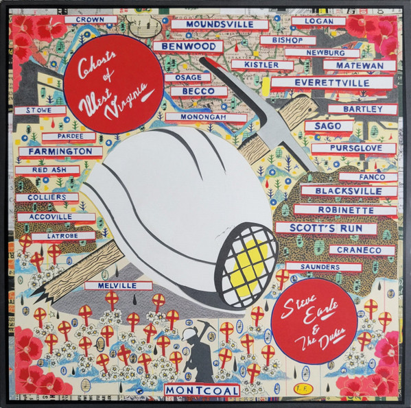 EARLE, STEVE AND THE D... – EARLE, STEVE AND THE D... – GHOSTS OF WEST VIRGINIA .. WEST VIRGINIA / BLUE AND BLACK SWIRL VINYL
