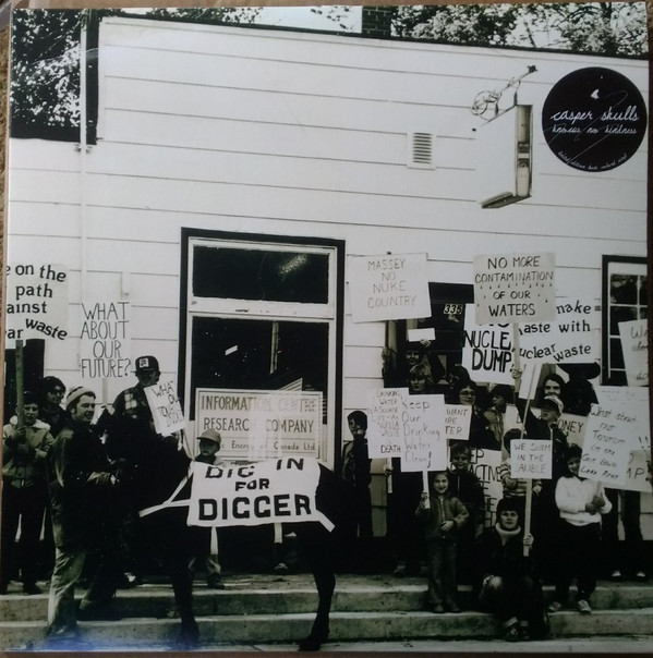 CASPER SKULLS – CASPER SKULLS – KNOWS NO KINDNESS .. KINDNESS / BONE COLOURED VINYL