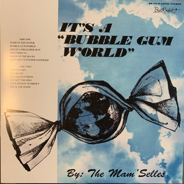 MAM'SELLES – MAM'SELLES – IT'S A BUBBLE GUM WORLD .. BUBBLE GUM WORLD / WHITE COLOURED VINYL