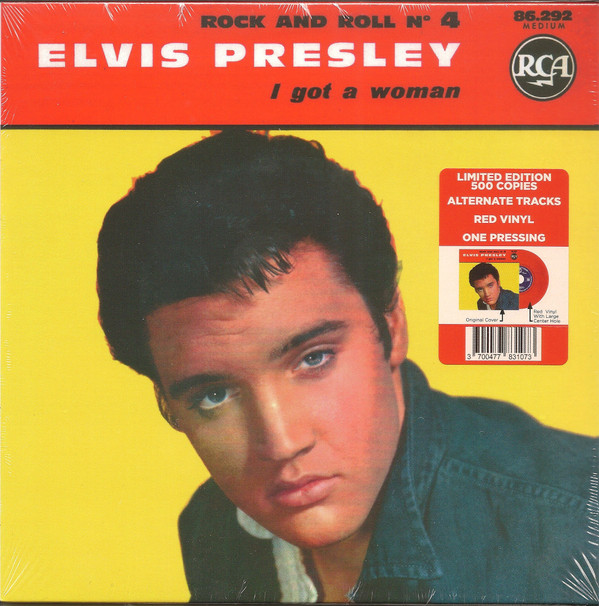 PRESLEY, ELVIS – PRESLEY, ELVIS – ROCK AND ROLL NO. 4 .. ROLL NO. 4 / 2ND EDITION / RED VINYL